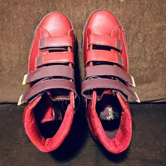 NEW NIKE BLAZER AC HIGH PREMIUM LEATHER STRAP Rust Red MENS 9.5 428926-600 - Picture 7 of 11